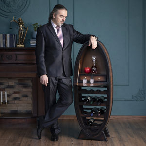 hotel room bar cabinet