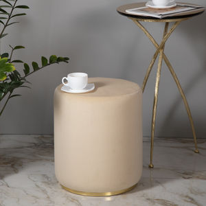 contemporary pouf