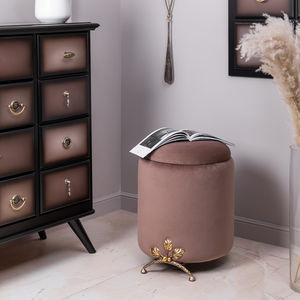 contemporary pouf