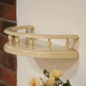 wall-mounted shelves