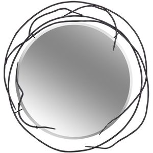 wall-mounted mirror