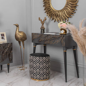contemporary pouf