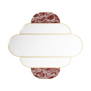 wall-mounted mirror