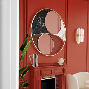 wall-mounted mirror