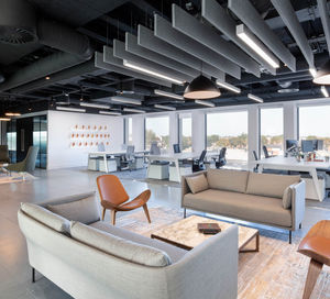 PET acoustic baffle