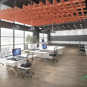 PET acoustic baffle