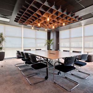 PET acoustic baffle