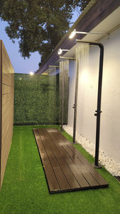 multi-function outdoor shower