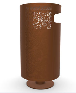 public trash can