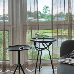 plain sheer curtain fabric