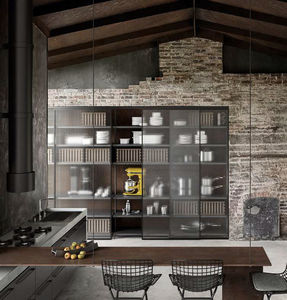 wall-mounted bookcase