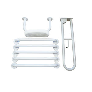 powder-coated steel grab bar