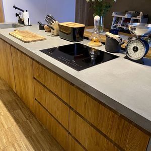 concrete kitchen worktop