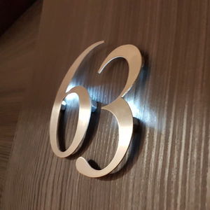 door signage plate