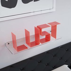 wall-mounted shelves