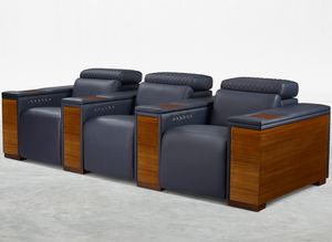 leather cinema seating