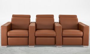 leather cinema seating