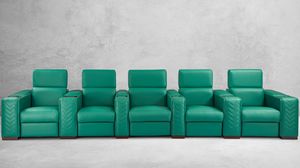 leather cinema seating