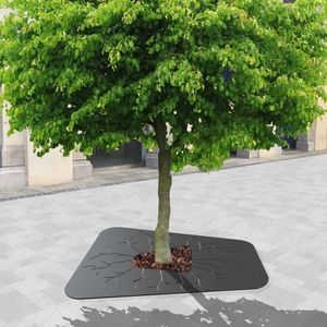trapezoidal tree grate