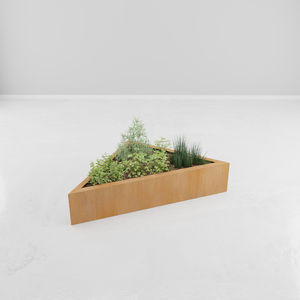 COR-TEN® steel garden planter