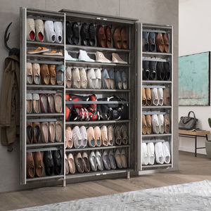 contemporary shoe rack