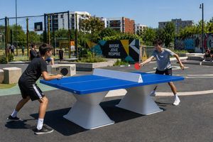 outdoor ping pong table