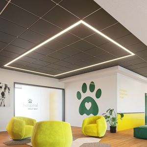 glass wool suspended ceiling