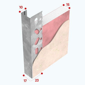 galvanised steel profile