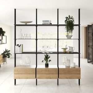wall-mounted shelves