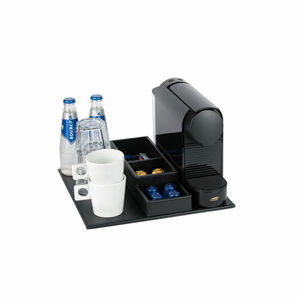 synthetic leather serving tray
