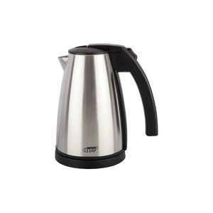 brushed stainless steel kettle