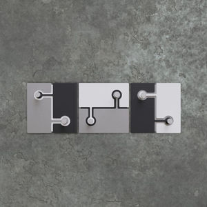 wall-mounted coat rack