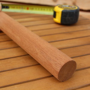 teak handrail