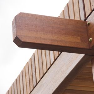 exterior fitting glulam panel