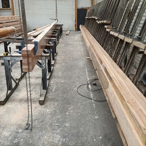 wooden beam
