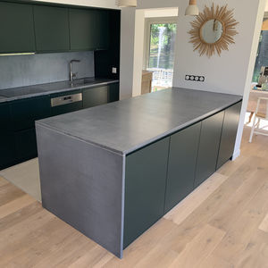 fiber-reinforced concrete countertop
