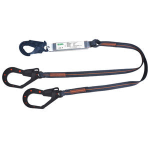 webbing fall arrest lanyard