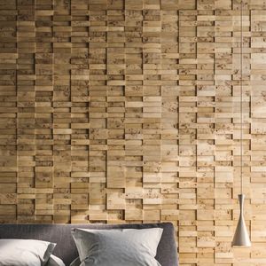 Interior wall-covering - CLEAVED - BRUNO SRL - oak / aged / wood look