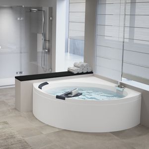 corner bathtub