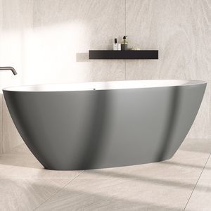 oval bathtub