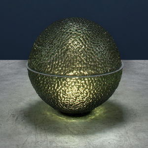 floor lamp / contemporary / glass / dimmable