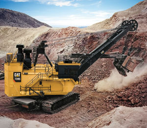 crawler excavator / cable / for construction / electric