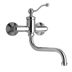 wall-mounted mixer tap