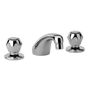 double-handle washbasin mixer tap
