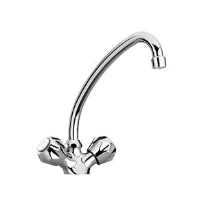 countertop double-handle mixer tap