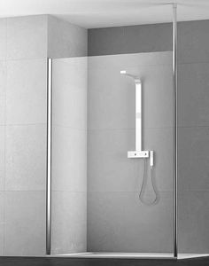 fixed shower screen