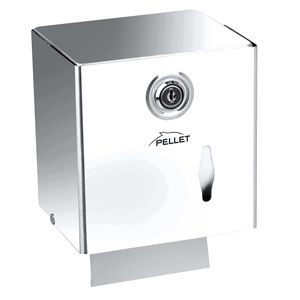 wall-mounted toilet paper dispenser / stainless steel