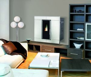 pellet heating stove