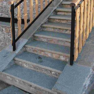 natural stone step