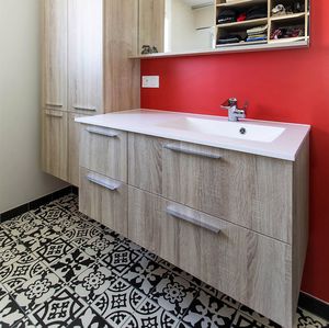 wall-hung washbasin cabinet